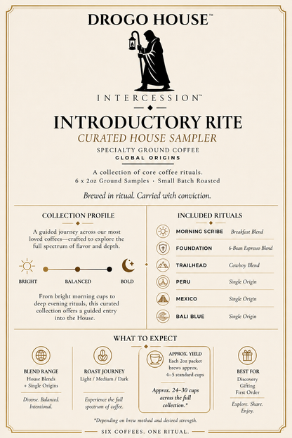 Introductory Rite | Curated House Sampler