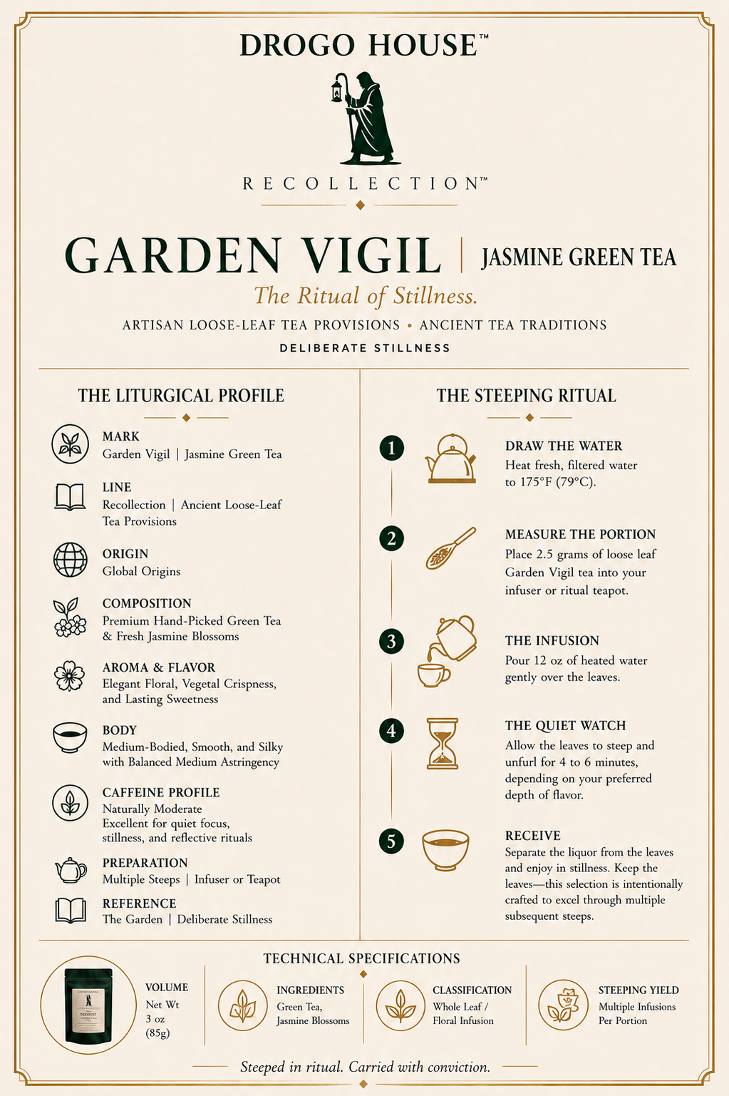GARDEN VIGIL | Jasmine Green Tea