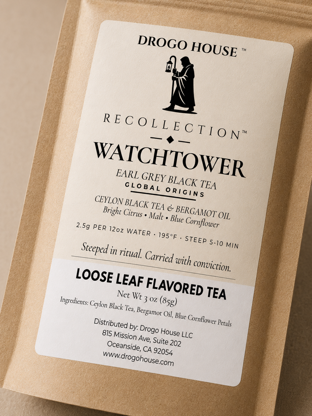 WATCHTOWER | Earl Grey Black Tea