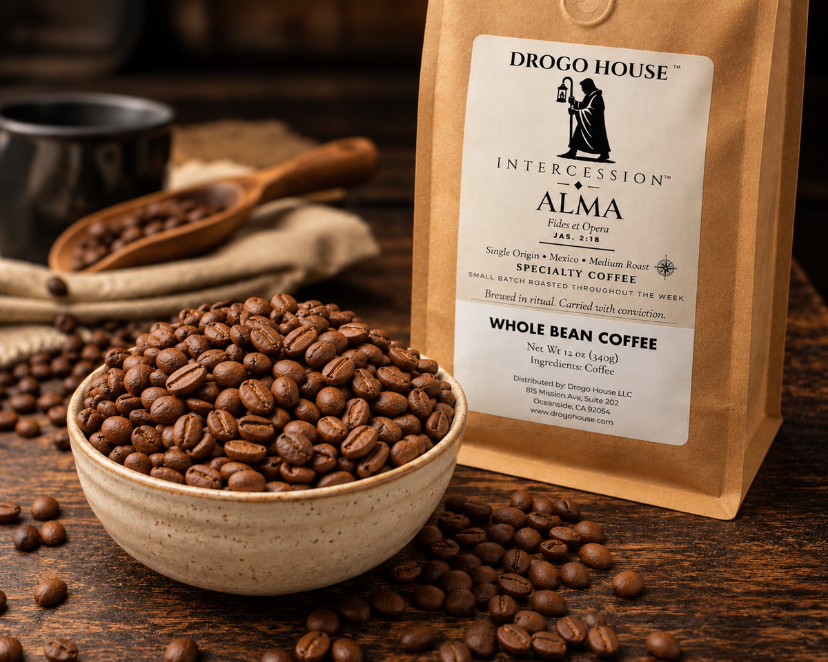 Drogo House ALMA Mexico single origin specialty coffee medium roast coffee proof