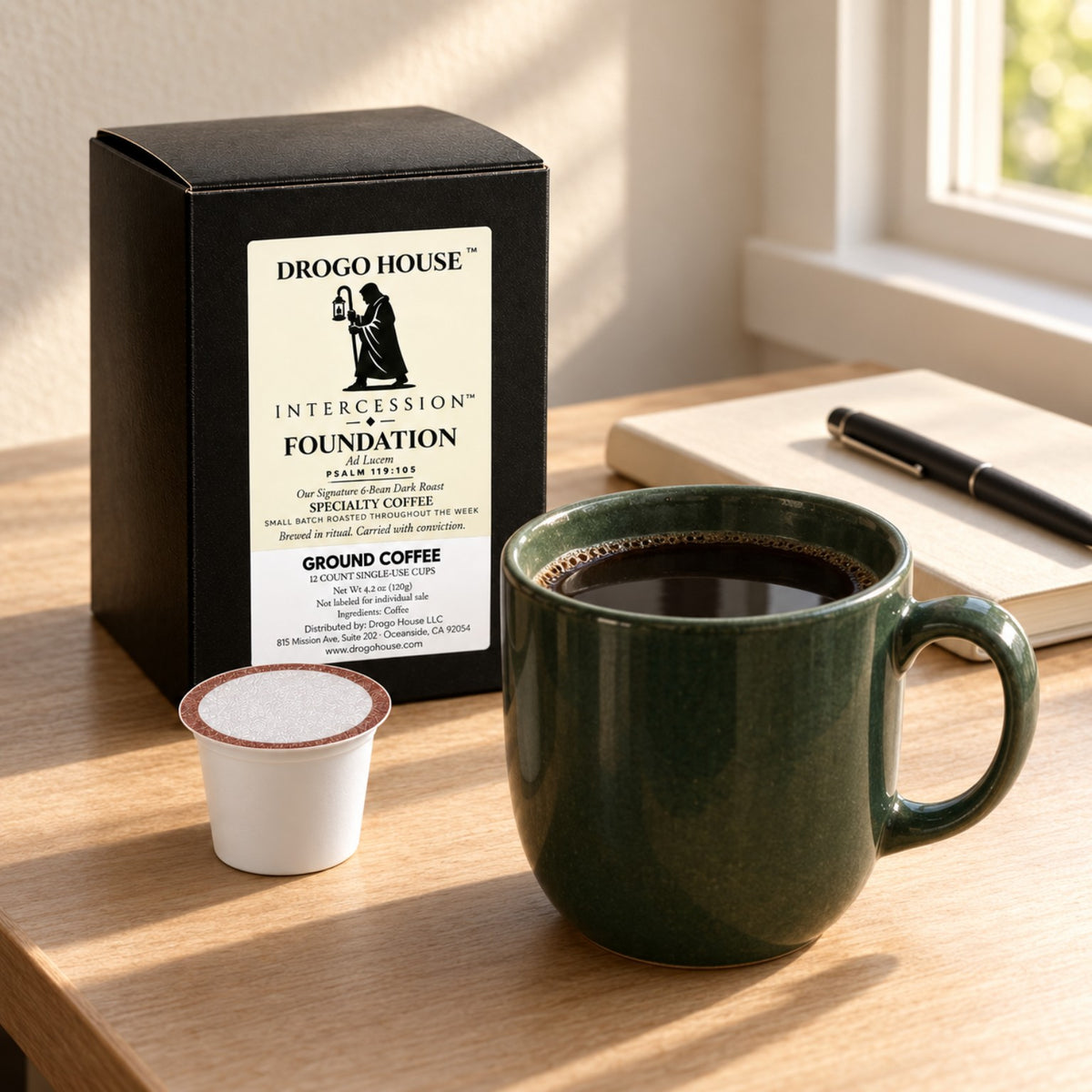 Foundation single use specialty coffee — coffee ritual lifestyle